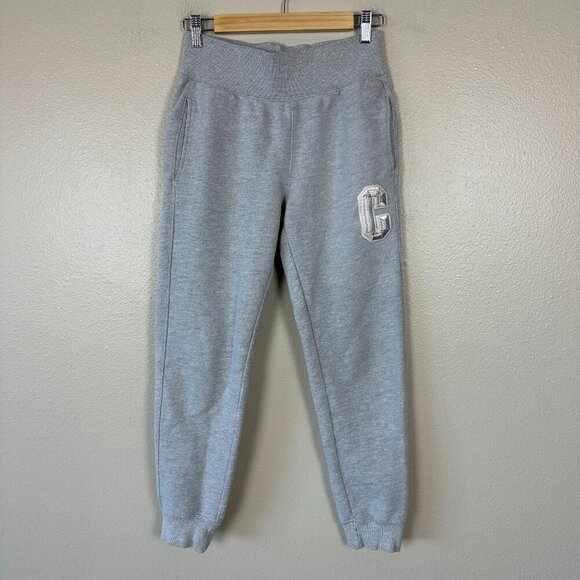 Champion Reverse Weave Sweatpants Logo Joggers Loungewear Gray Women's Small - Picture 3 of 5